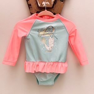 OshKosh Rash guard swimsuit